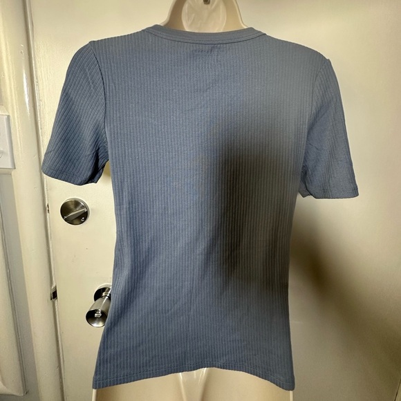 Lucky Brand Blue Short Sleeve Tee - Picture 4 of 4